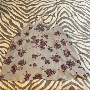NWT Wet Seal Cherry Blossom Tunic Top